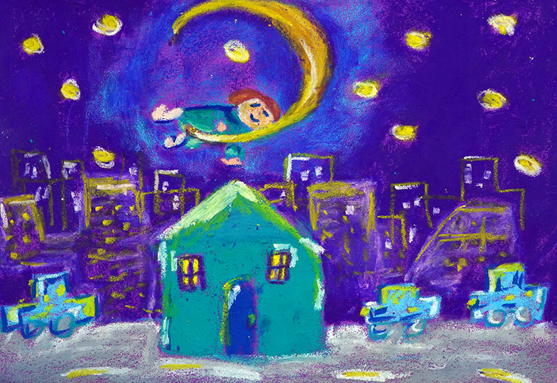 冬天-日短夜長的季節-全港幼童繪畫挑戰賽：培養孩子助人為樂的正向價值觀